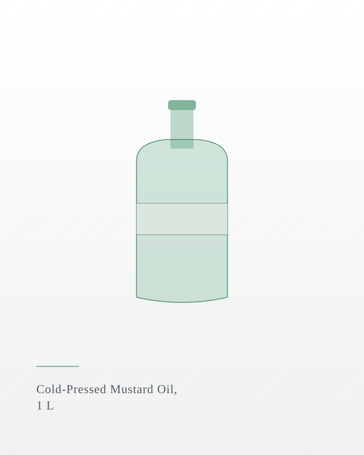 Cold-Pressed Mustard Oil, 1 L