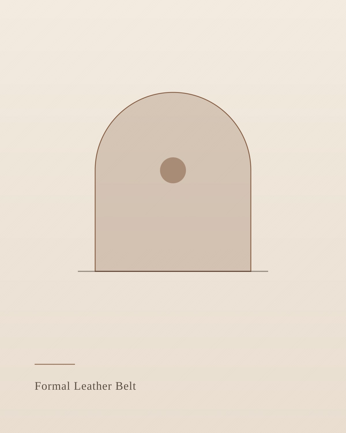 Formal Leather Belt