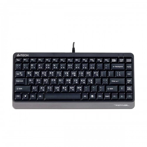 A4Tech FK11 USB Mini Keyboard with Bangla (Black)