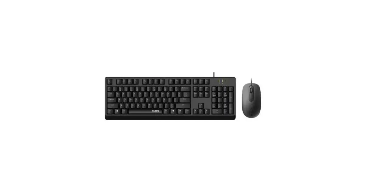 Rapoo X130 PRO Wired Keyboard and Mouse Combo