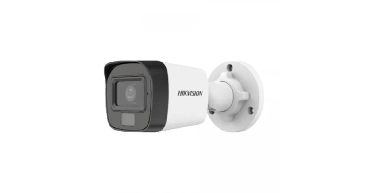Hikvision DS-2CE16D0T-LPFS 2MP Dual Light Audio Fixed Mini Bullet Camera